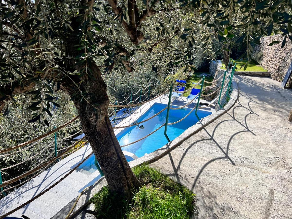 Villa Di Campagna Con Vista Mare 5 Camere Da Letto Pampara Buitenkant foto