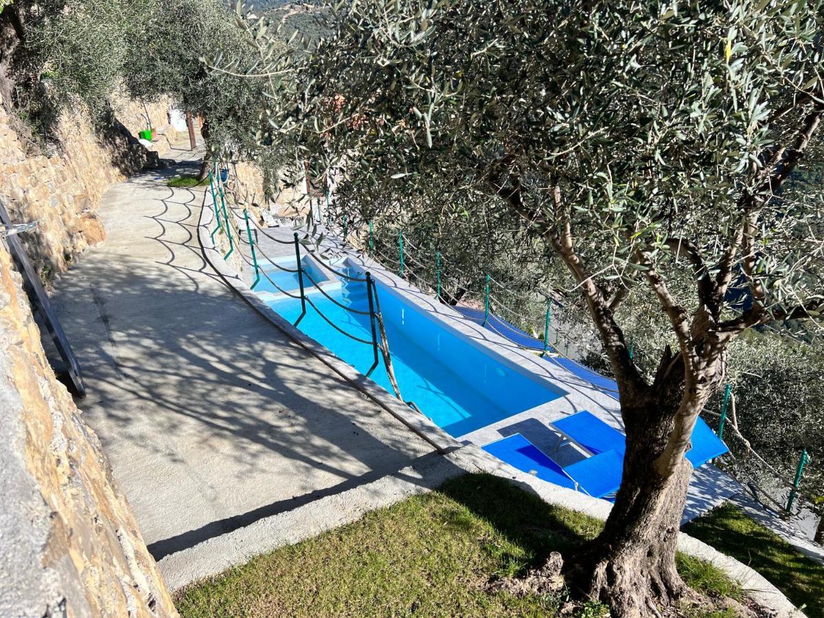 Villa Di Campagna Con Vista Mare 5 Camere Da Letto Pampara Buitenkant foto