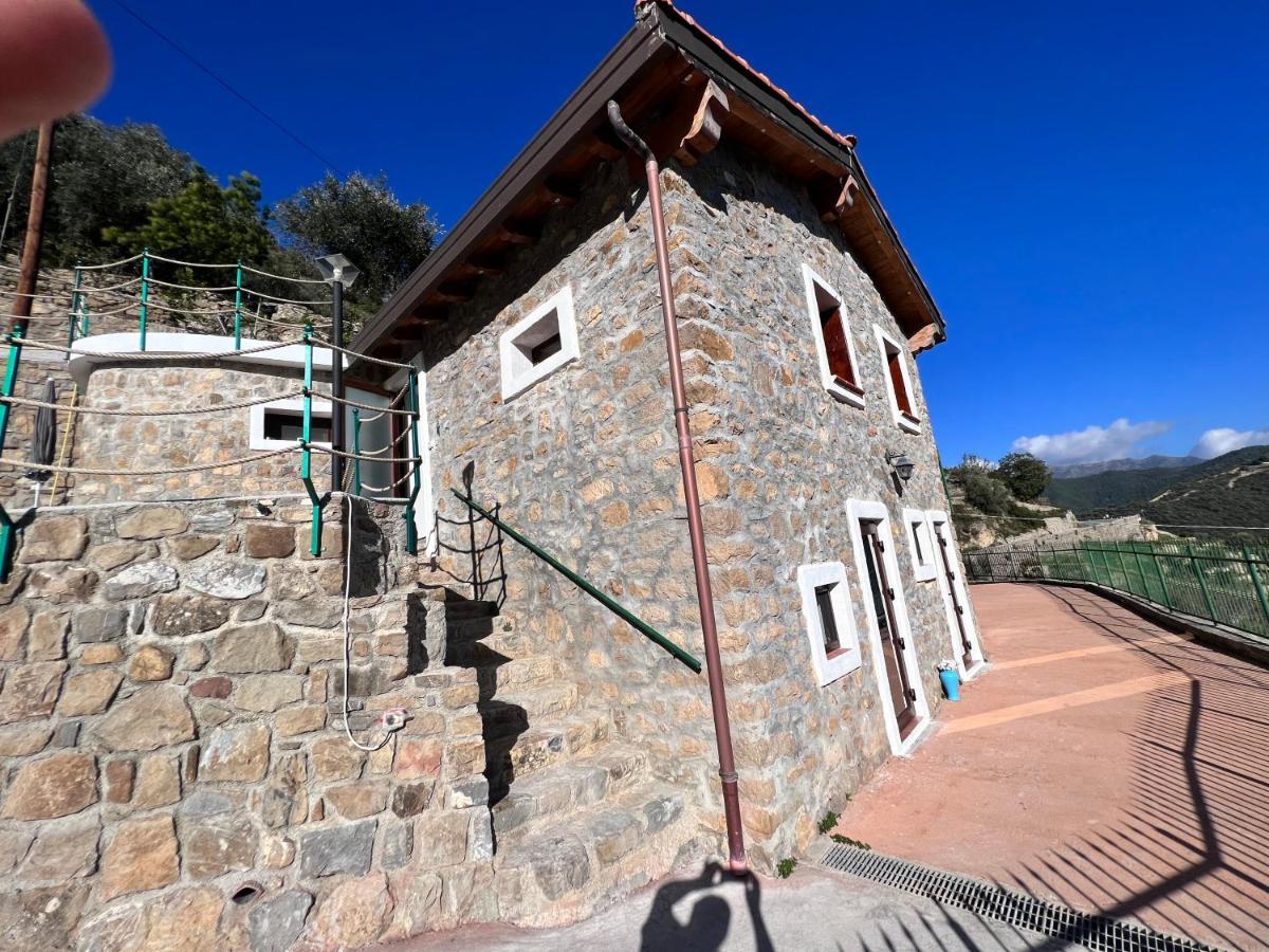 Villa Di Campagna Con Vista Mare 5 Camere Da Letto Pampara Buitenkant foto