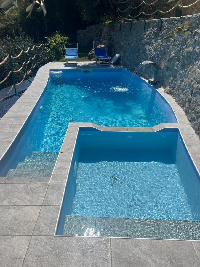 Villa Di Campagna Con Vista Mare 5 Camere Da Letto Pampara Buitenkant foto