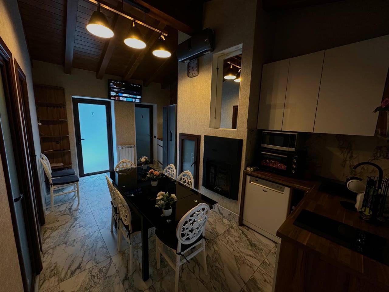 Villa Di Campagna Con Vista Mare 5 Camere Da Letto Pampara Buitenkant foto
