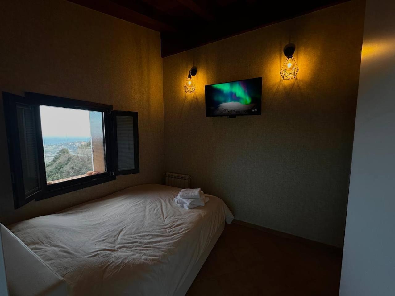 Villa Di Campagna Con Vista Mare 5 Camere Da Letto Pampara Buitenkant foto