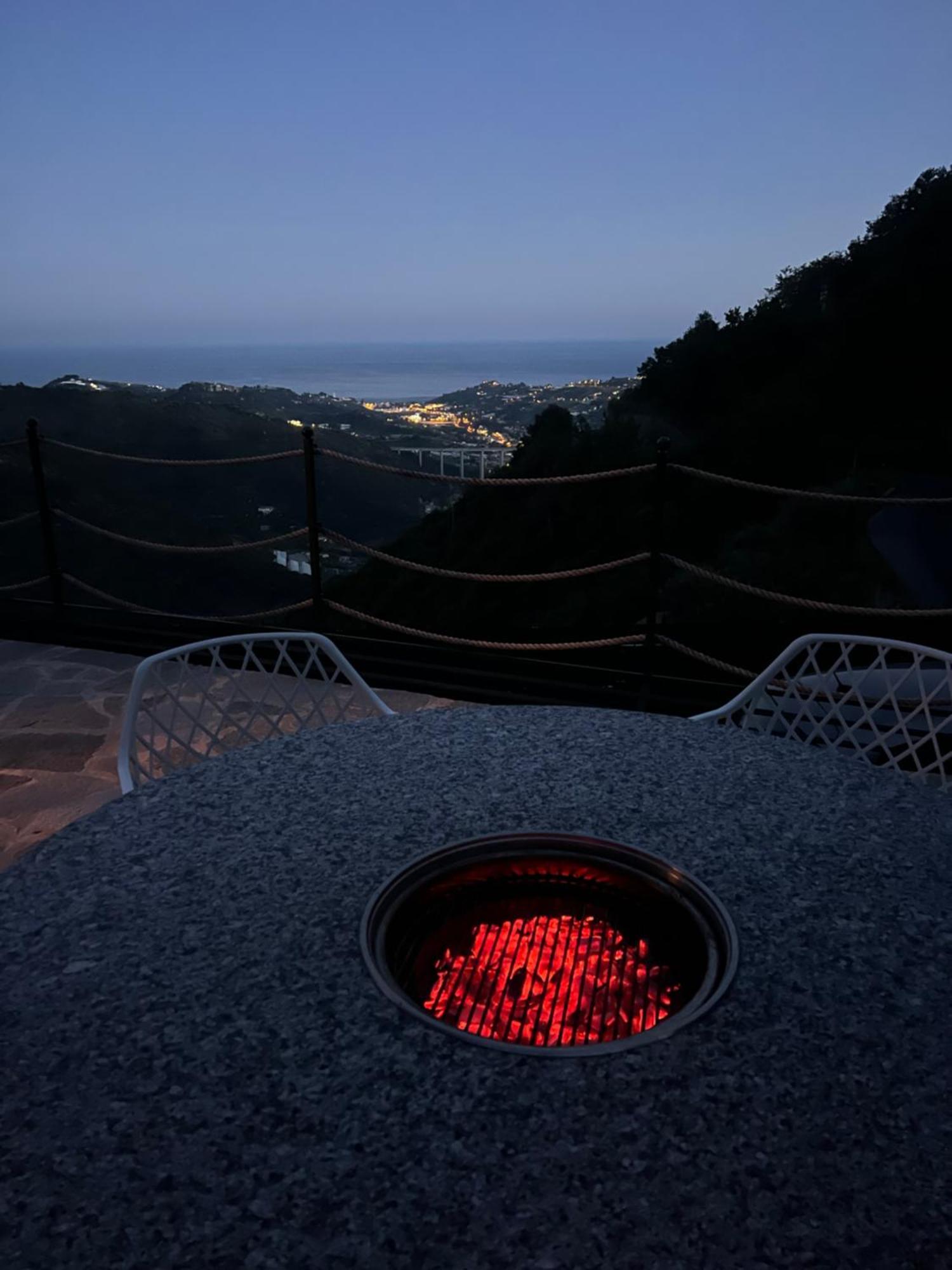 Villa Di Campagna Con Vista Mare 5 Camere Da Letto Pampara Buitenkant foto